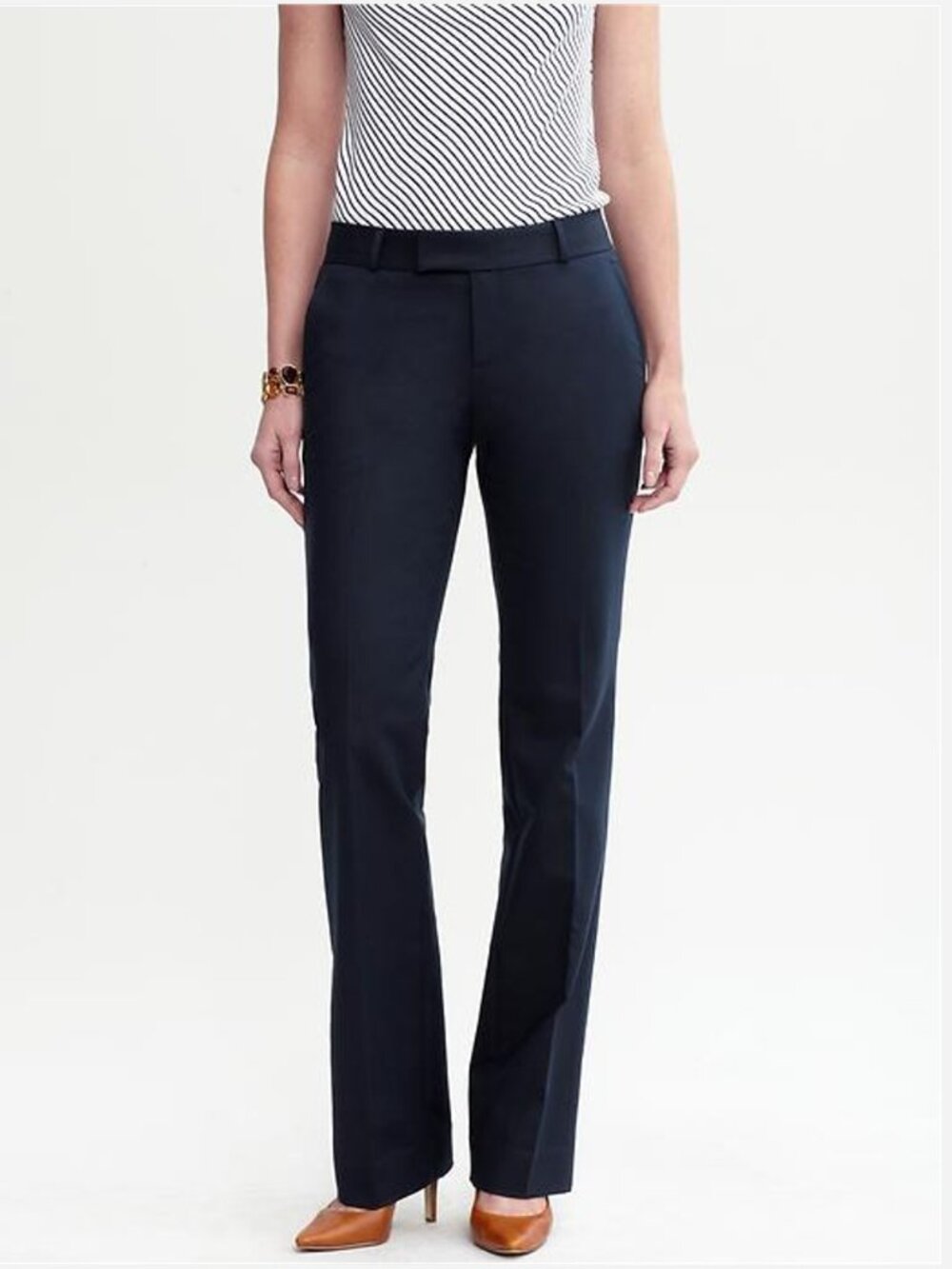 Banana Republic Martin Fit Wool Trousers